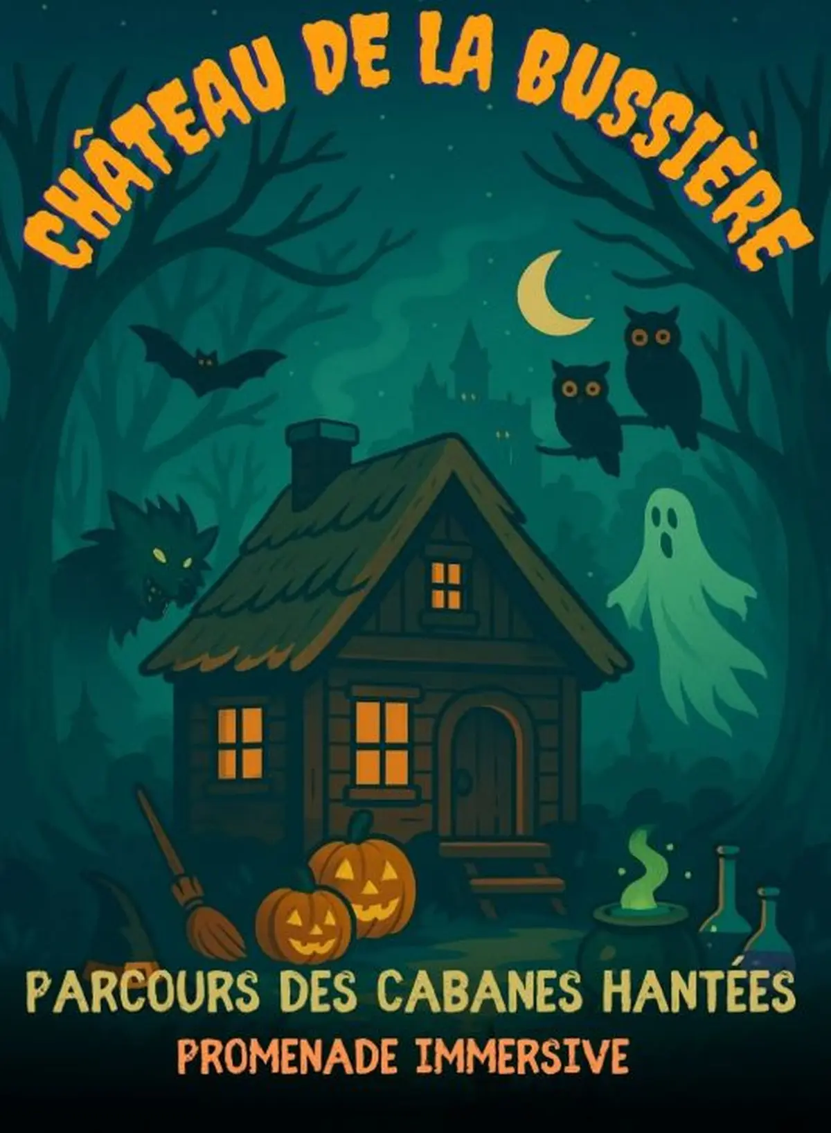 Halloween au Château - Parcours des cabanes hantées