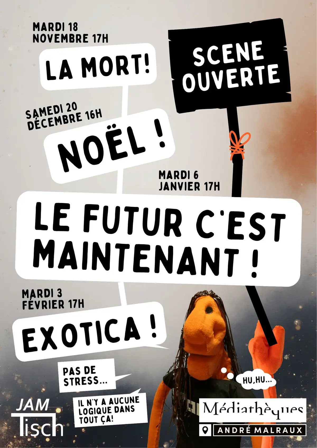 Scène ouverte du JAMTISCH : spéciale Noël