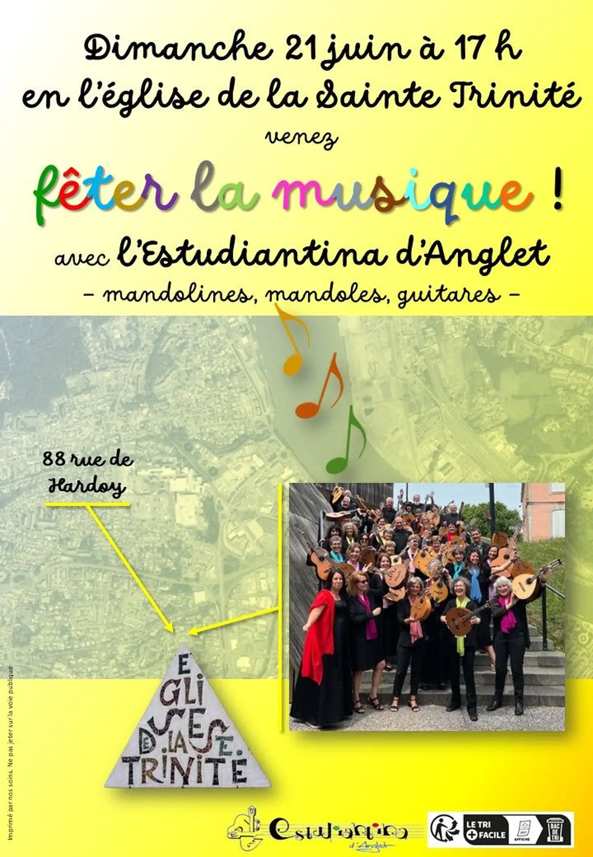 Venez fêter la musique avec l'Estudiantina d'Anglet !