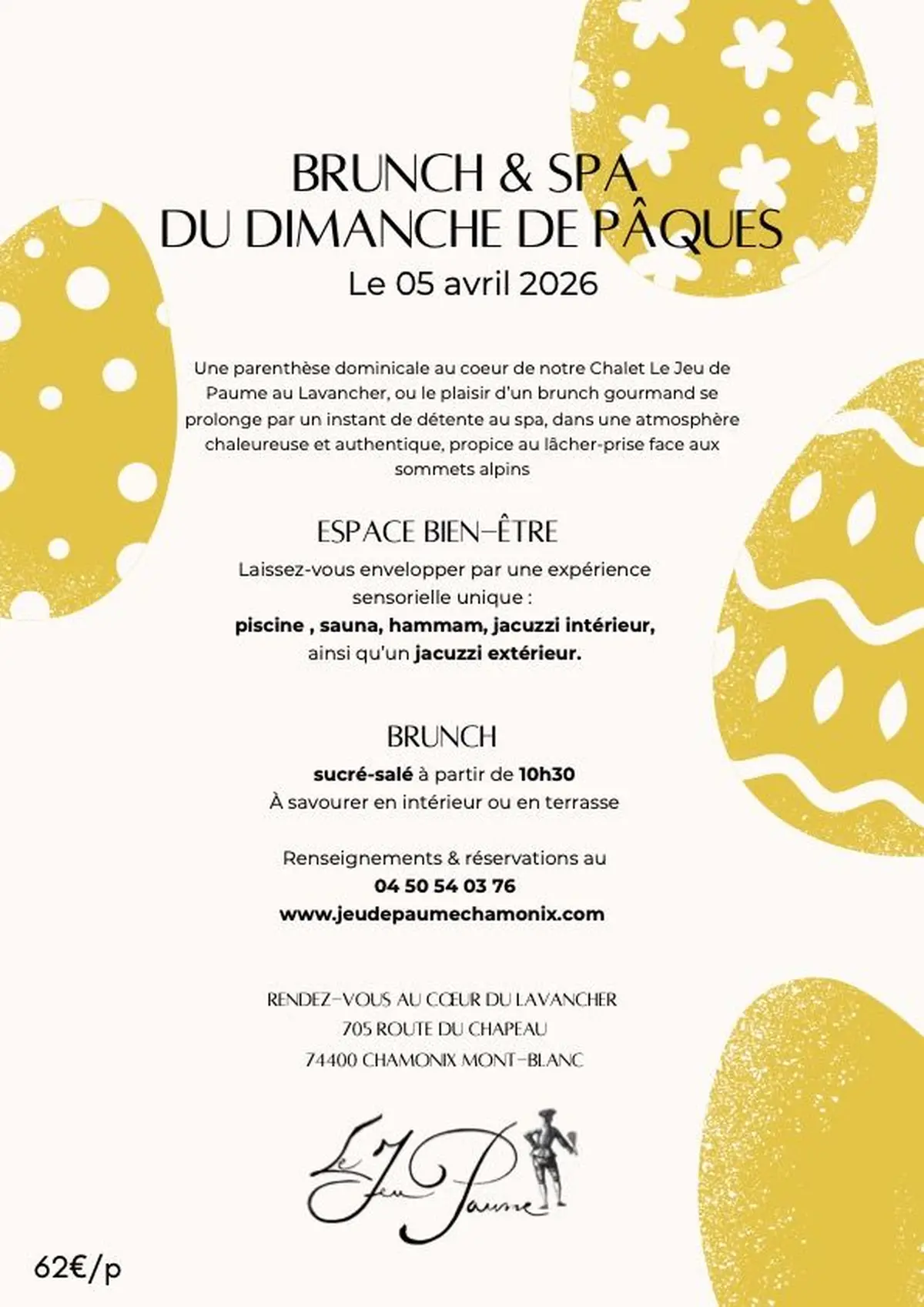 Brunch & Spa de Pâques