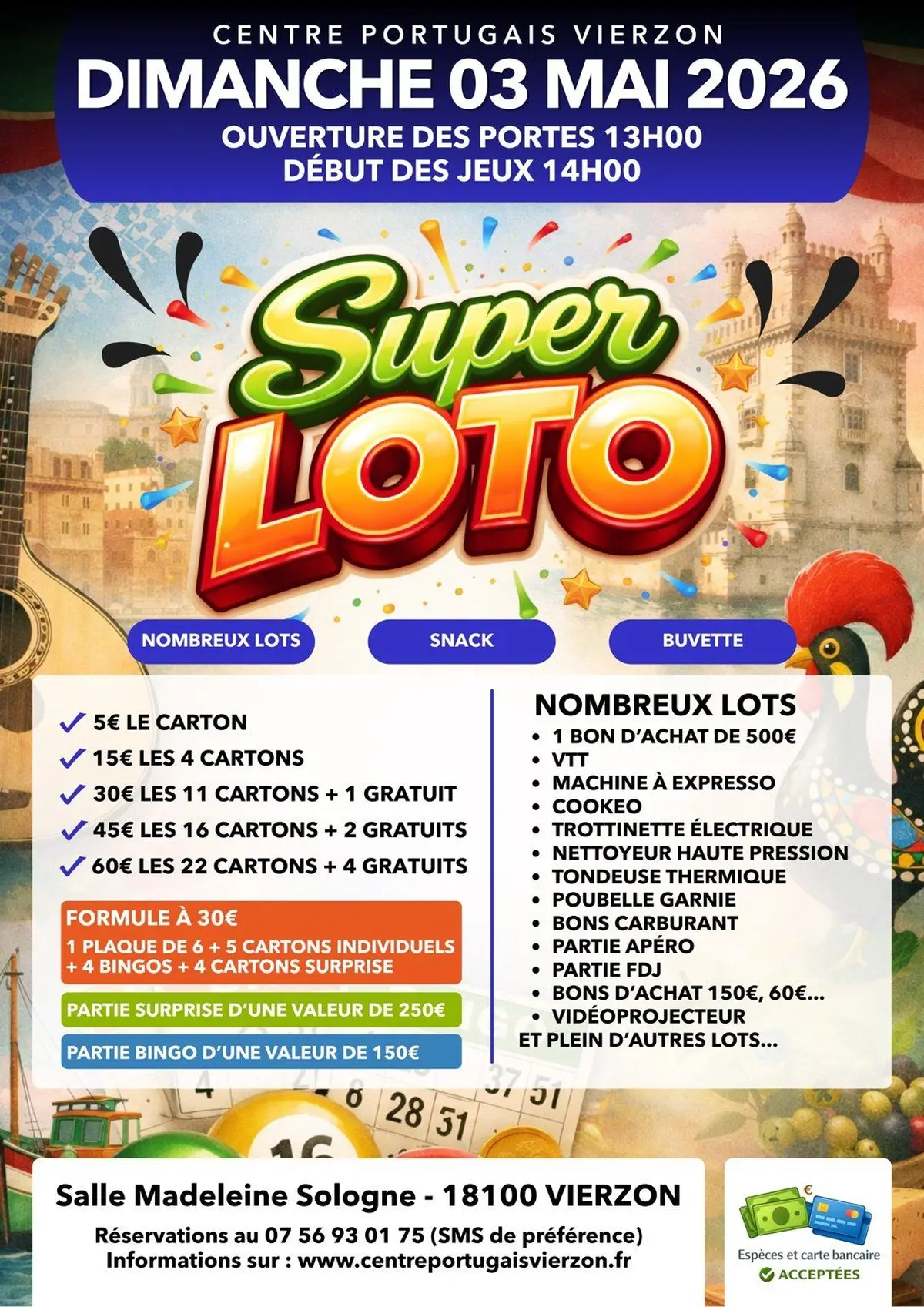 Super Loto Vierzon - Centre Portugais Vierzon