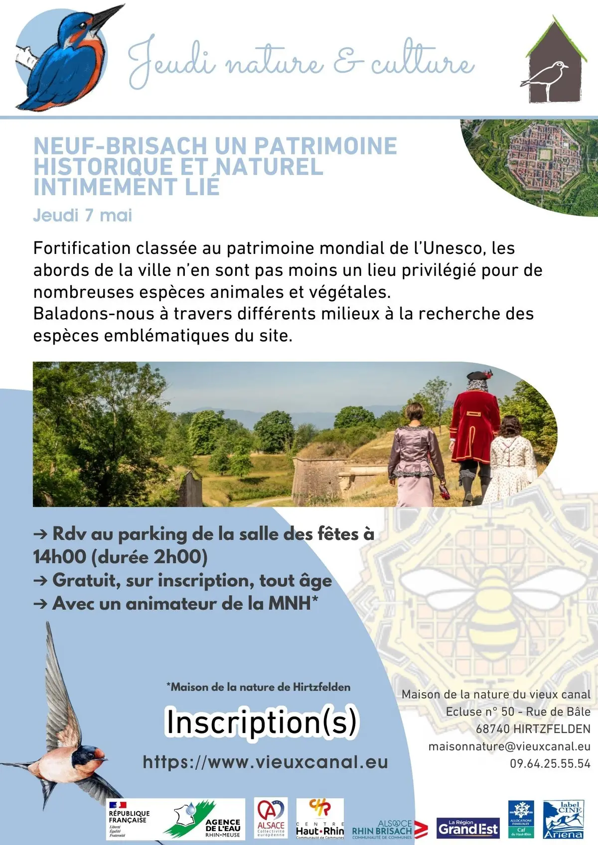 JNC : Neuf-Brisach un patrimoine historique et naturel intimement lié