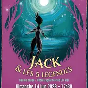 Gala de danse Jack & les 5 légendes