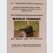 Récital de Piano de Marlo Thinnes