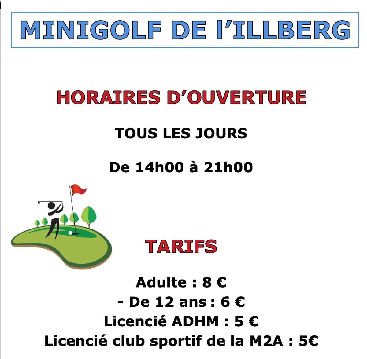 Minigolf de l'Illberg