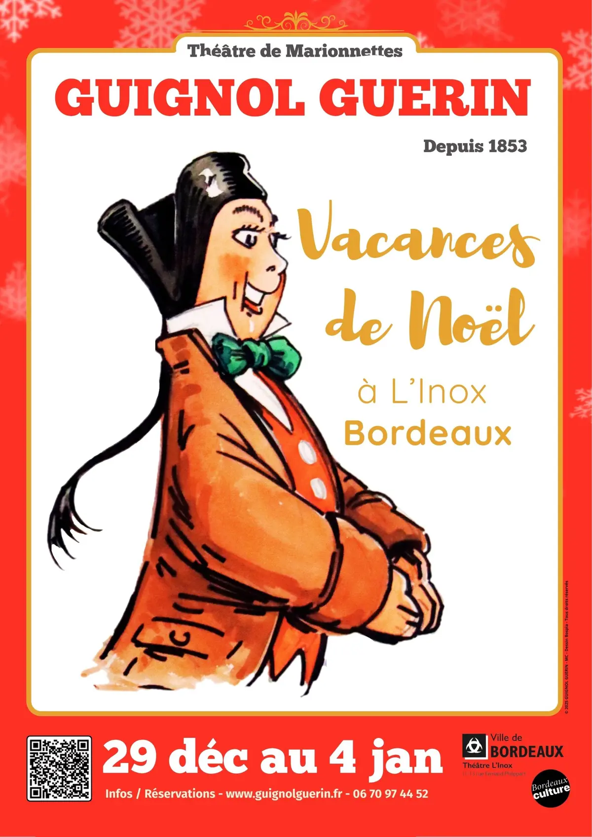 Marionnettes du Guignol Guerin  Vacances de Noël