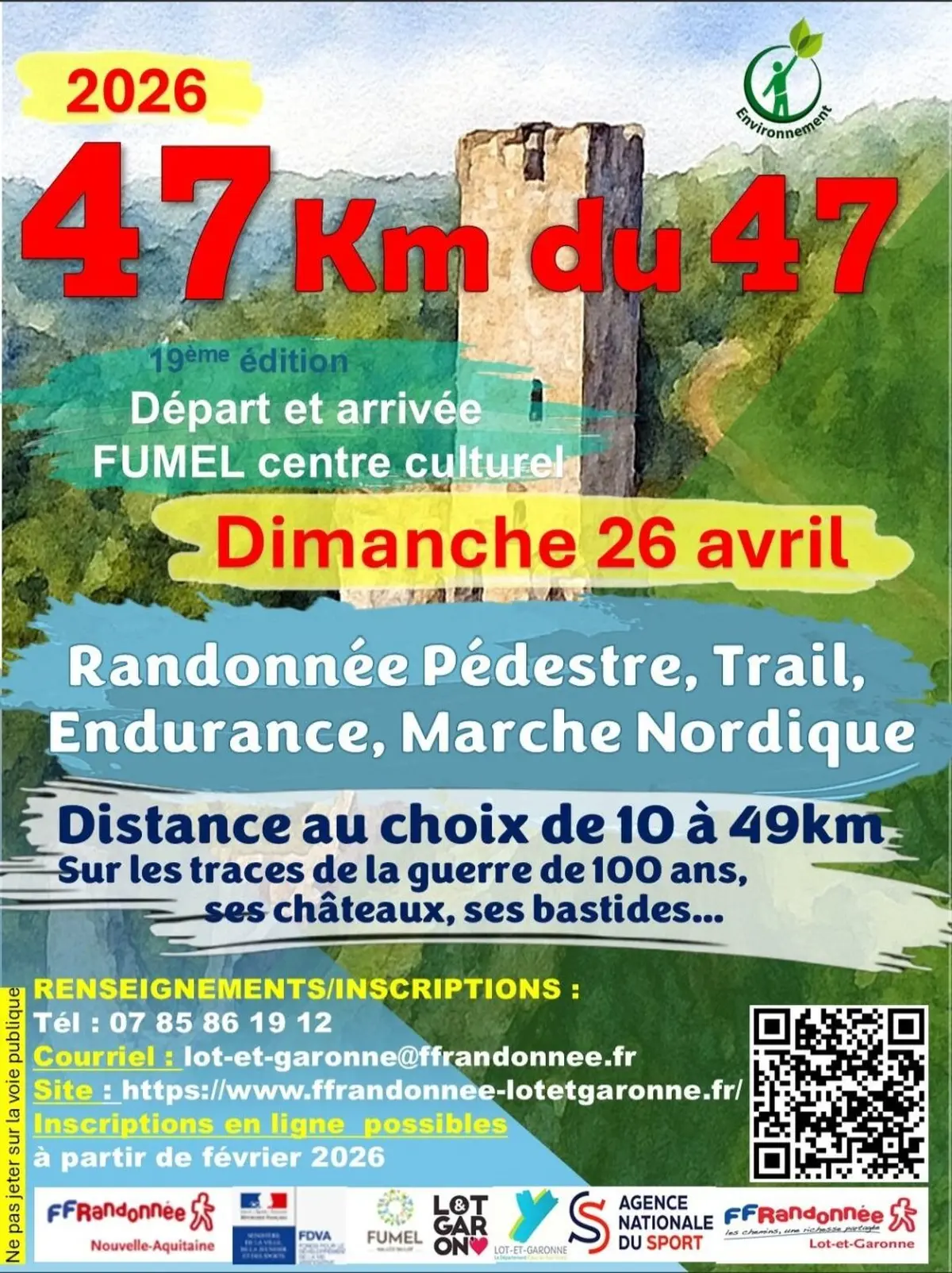 47 km du 47