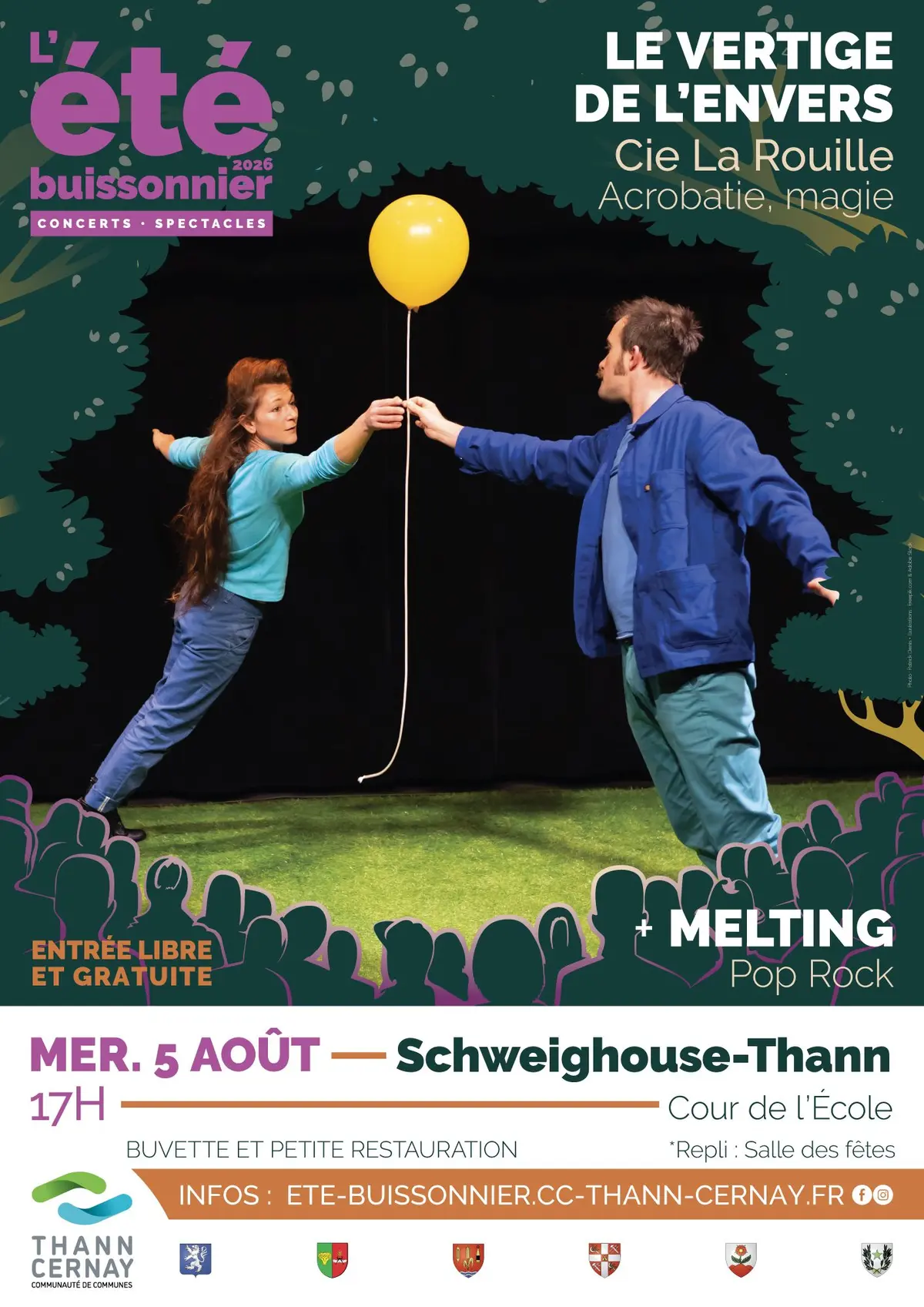 Le vertige de l'envers + Melting
