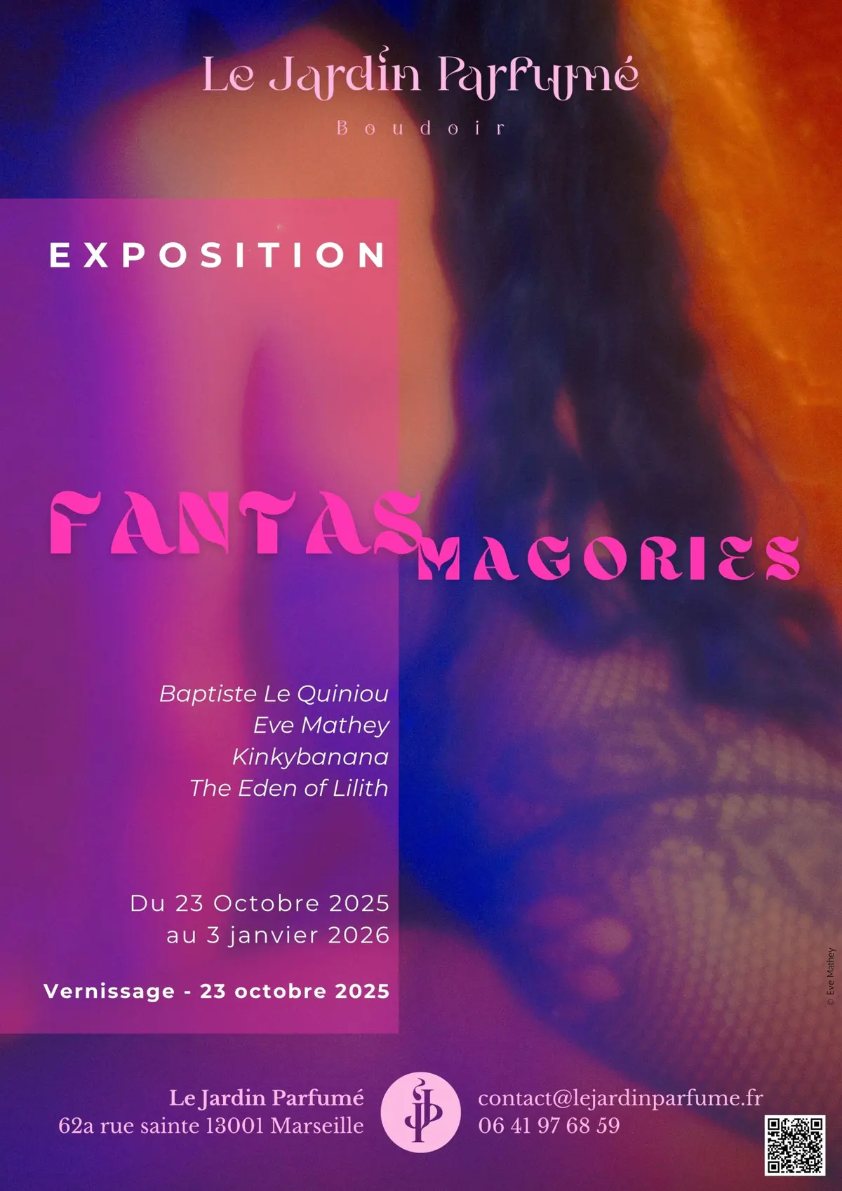 Fantasmagories – Exposition collective chez Le Jardin Parfumé