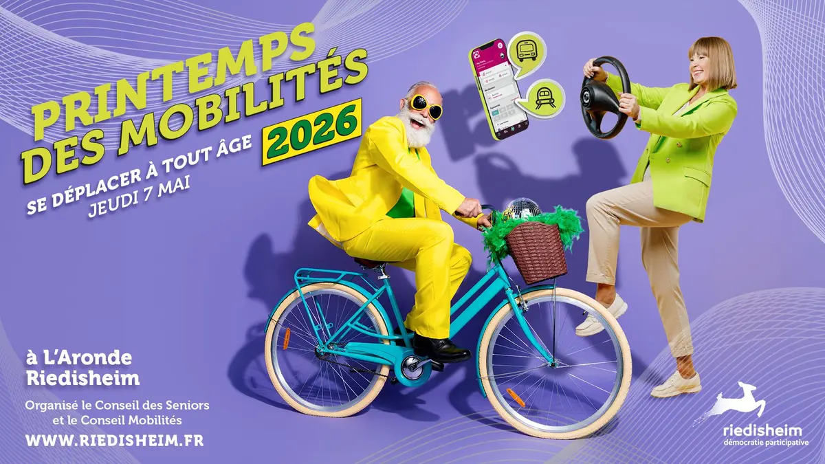 Se déplacer à tout âge - le printemps des mobilités à Riedisheim