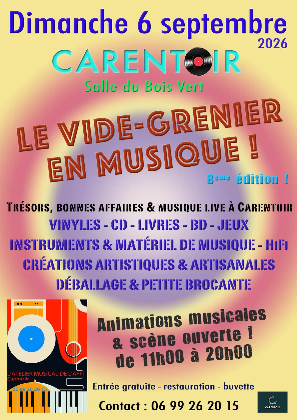 8ème Vide-grenier en musique