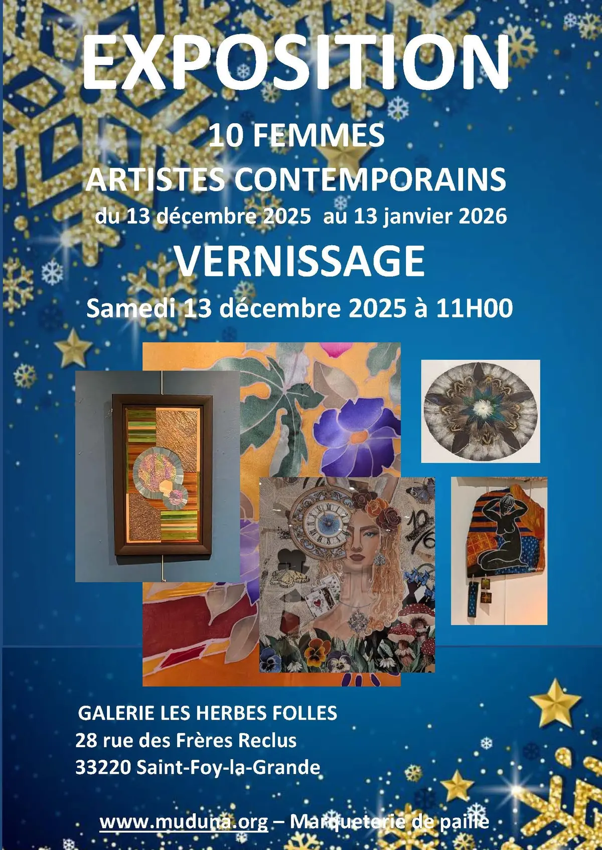 Vernissage: 10 femmes artistes contemporains