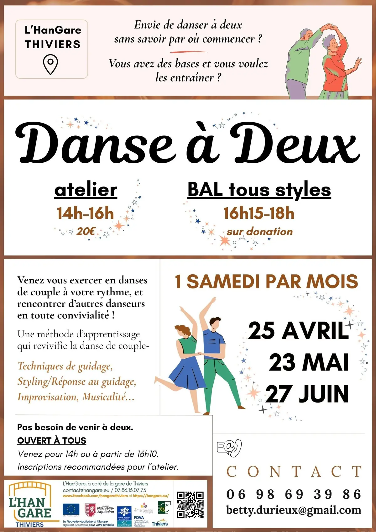 REPORT - Stage de Danse à Deux - Thiviers