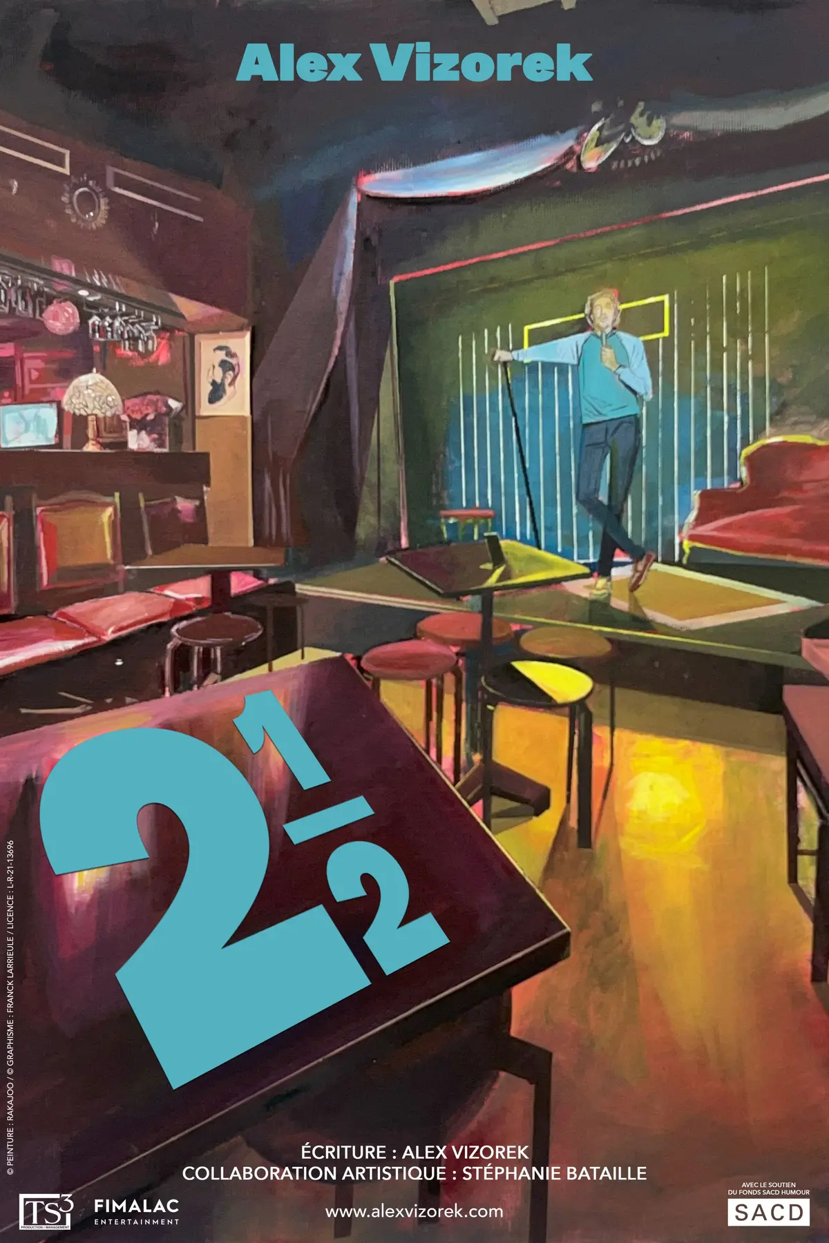   [Seul-en-Scène] Alex Vizorek : 2 1/2