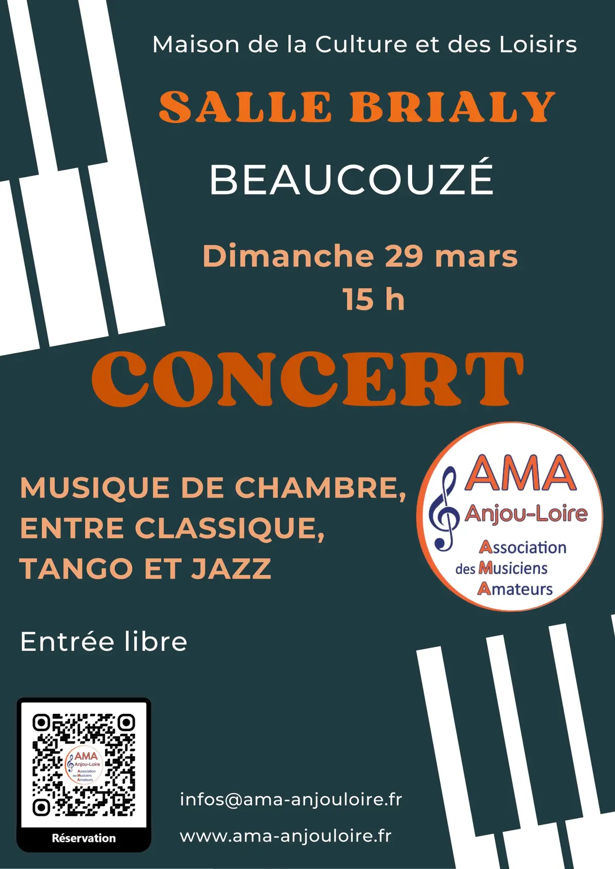 Concert de l'AMA Anjou-Loire