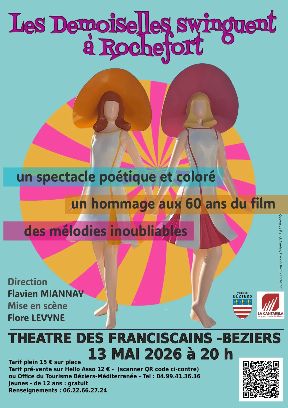 Les Demoiselles swinguent à Rochefort... et à Béziers ! 