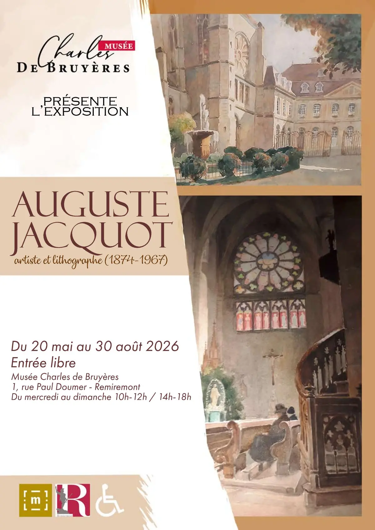 Auguste Jacquot, artiste et lithographe (Remiremont, 1874-Remiremont, 1967)