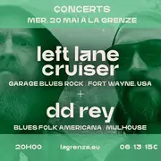 Left Lane Cruiser + DD Rey en concert à La Grenze