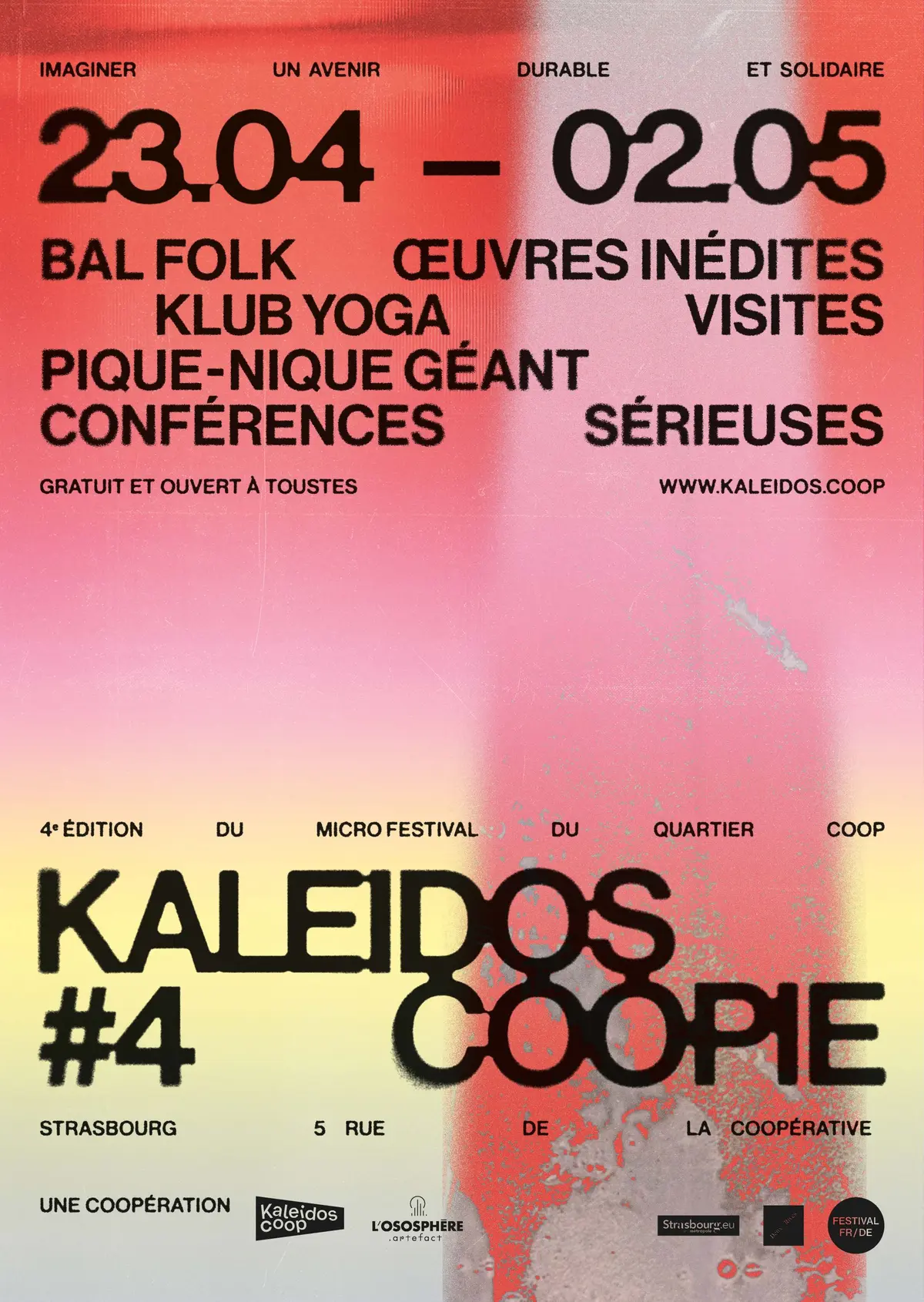 Kaleidoscoopie #4, un micro-festival des transitions au quartier COOP