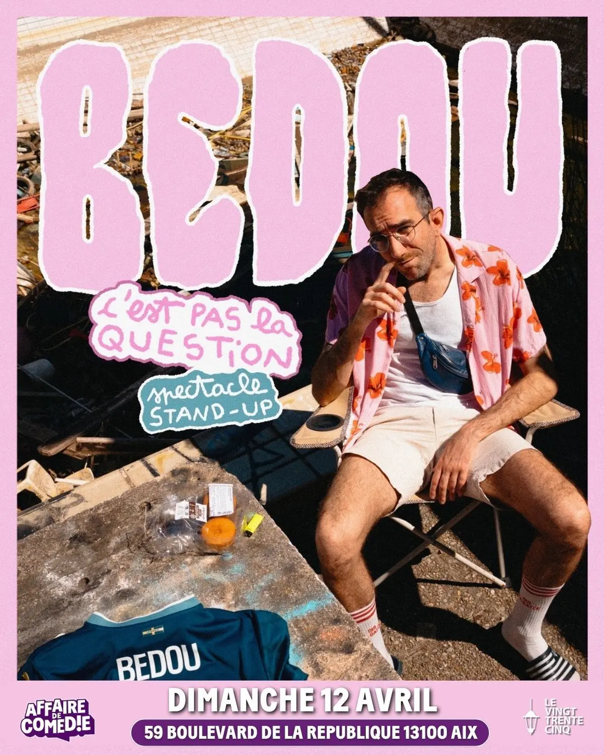 Bedou - C'est pas la question - Stand Up