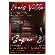 Concert LOUIS VILLE - Première partie KORBAK