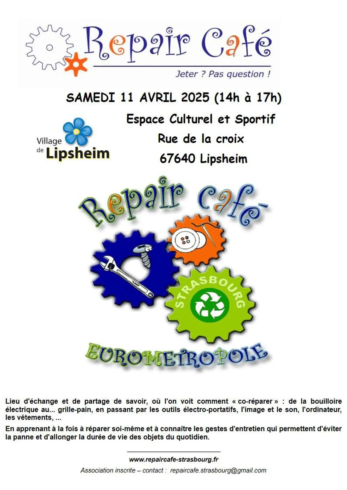 Repair Café (café réparation)