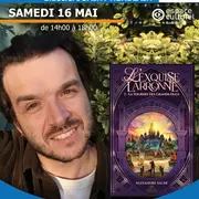 Alexandre Sacré en dédicace à Saint-Herblain