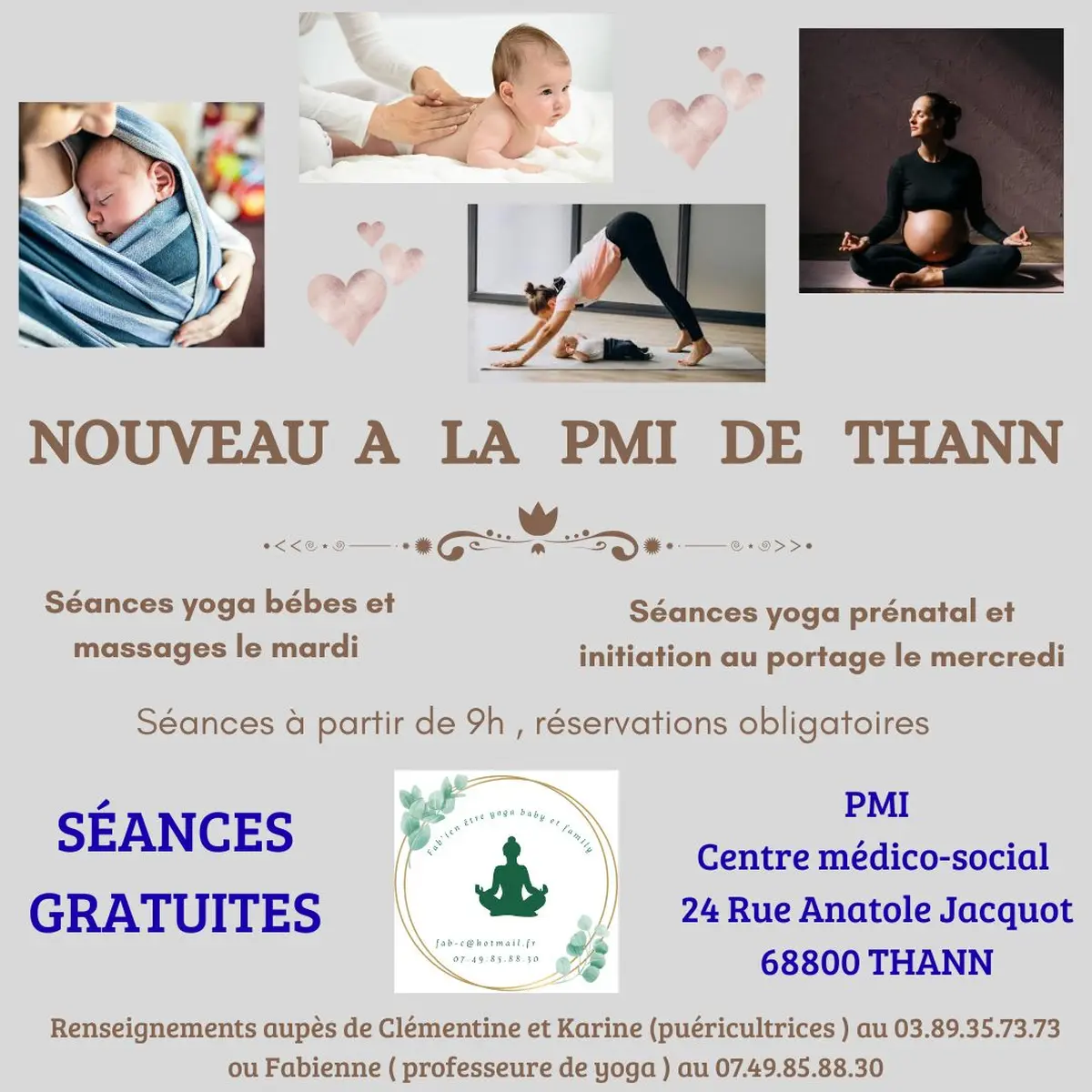 Séance yoga PMI de thann