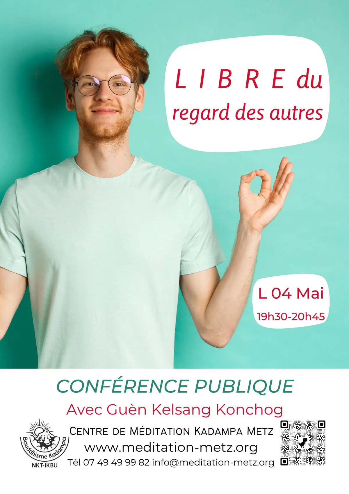 Conférence : Libre du regard des autres