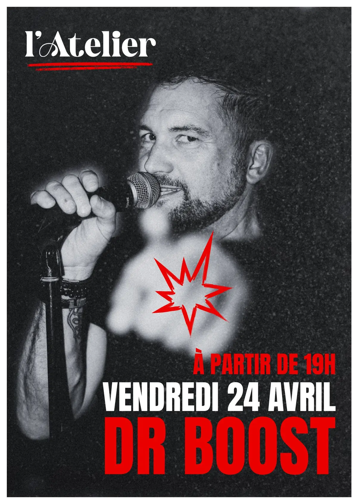 DR BOOST à l'Atelier, Musée de l'Automobile