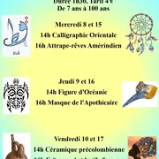 Ateliers Vacances de Pâques