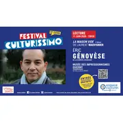 Festival Culturissimo - Lecture d'Éric Génovèse 