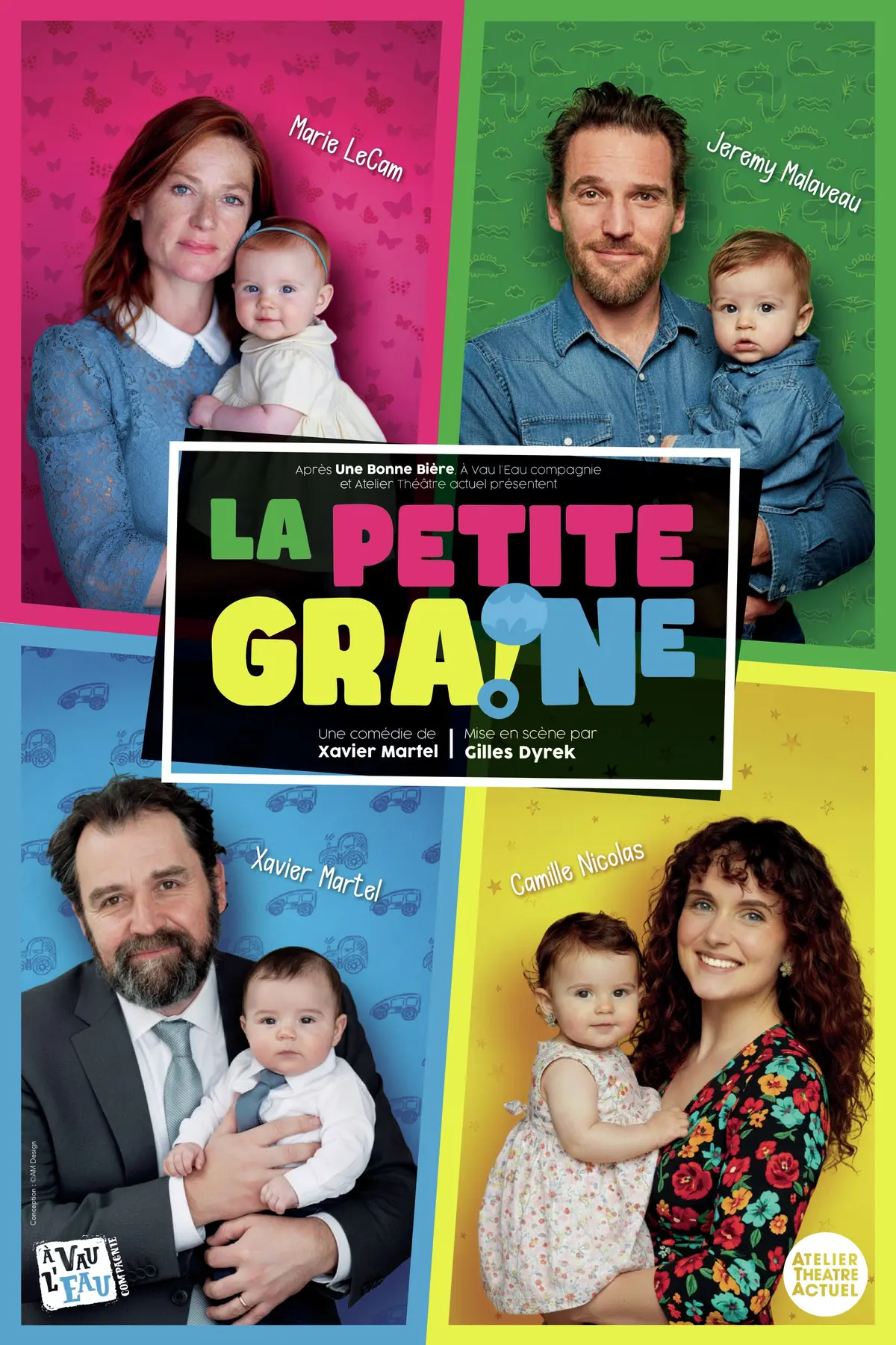 La petite graine comédie de Xavier Martel