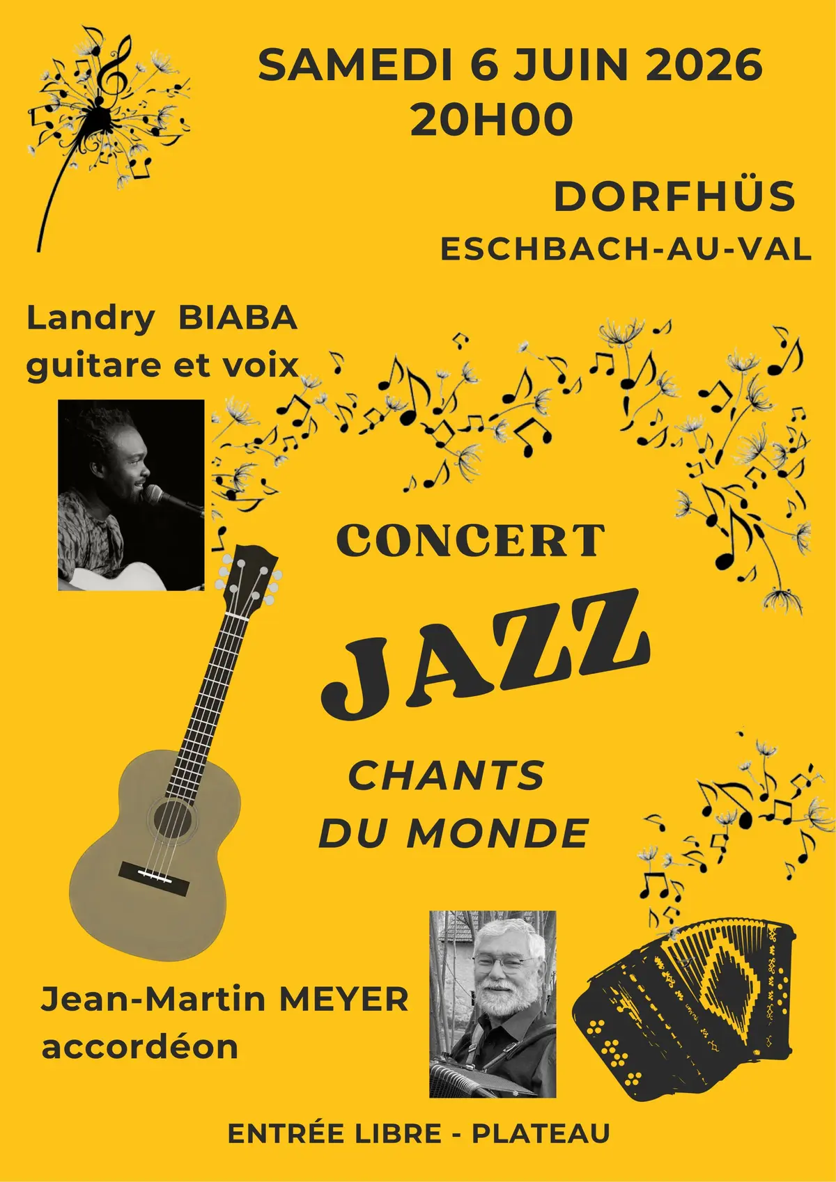 Chants du Monde - concert Jazz