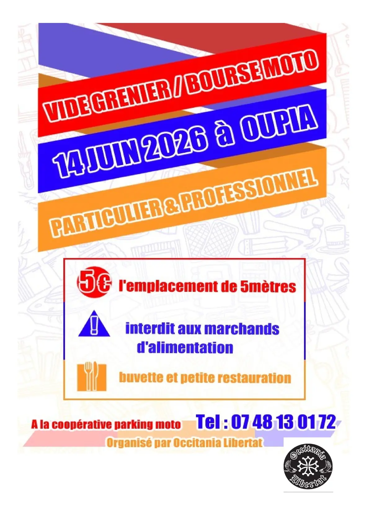 vide grenier et bourse moto