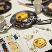 Brunch Aquarelle