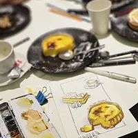 Brunch Aquarelle &copy; Angéline Dubois