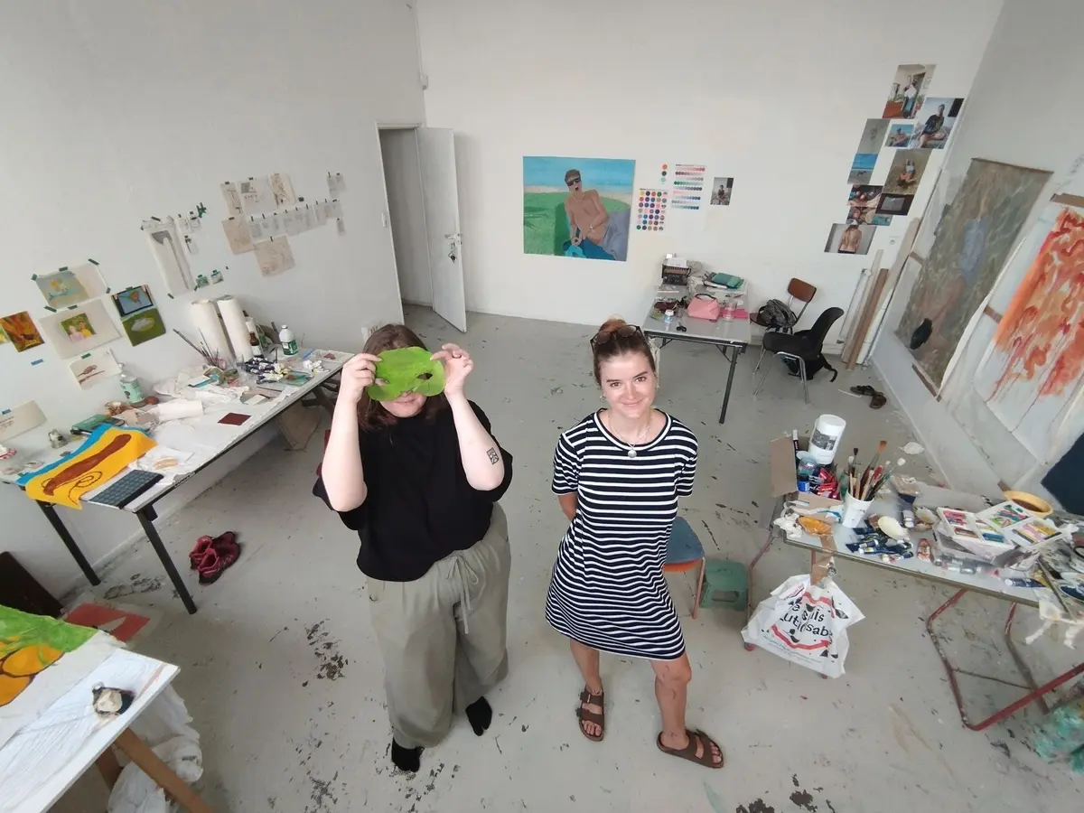 Présentation publique —  À la rencontre de Aliette Boyer et Axèle Huchet-Lamotte