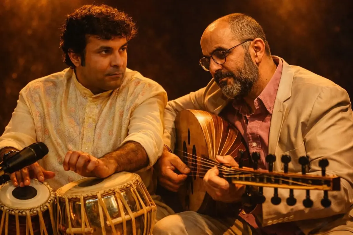 Duo TablaOud Inde - Orient