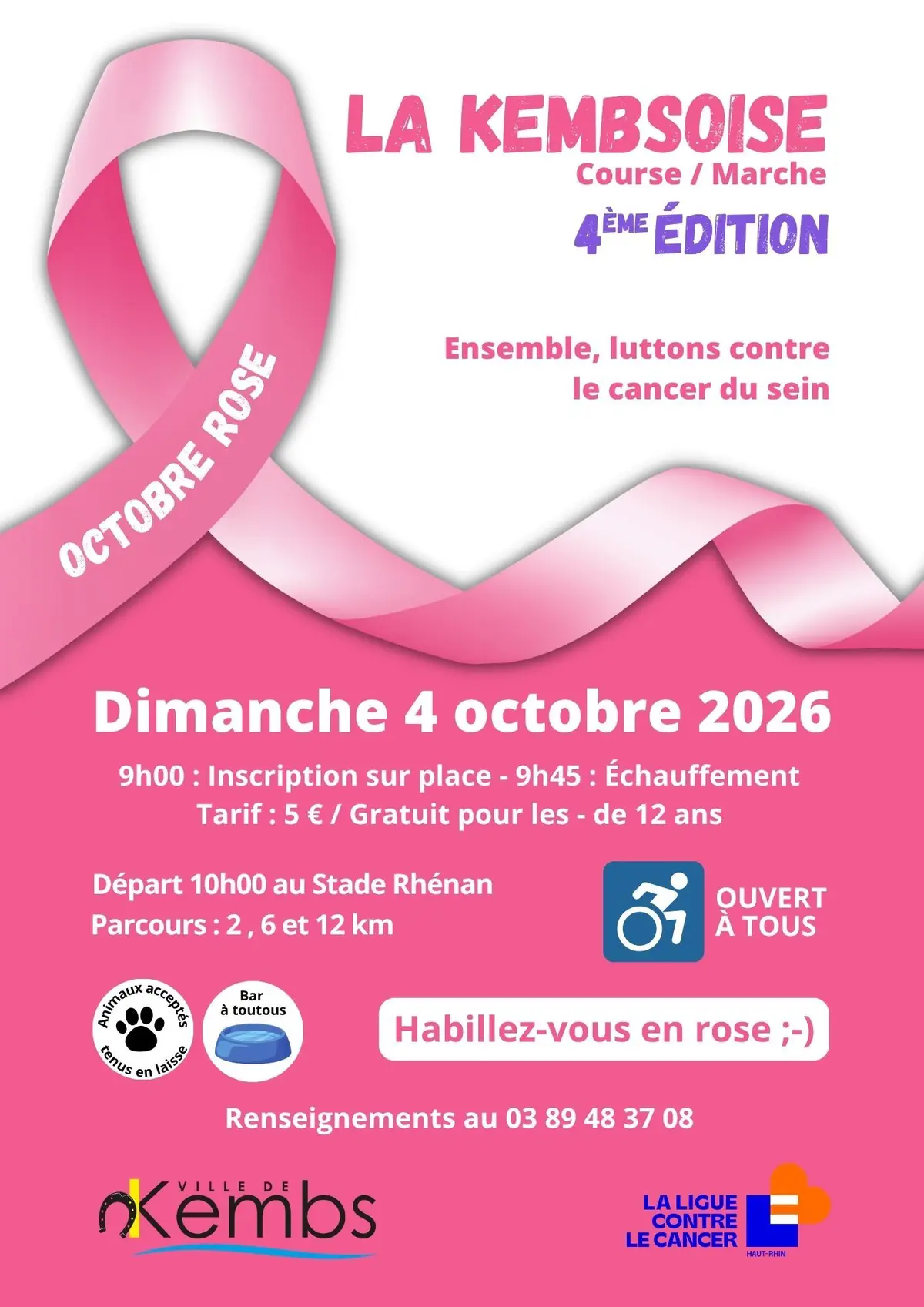 La Kembsoise (octobre rose)