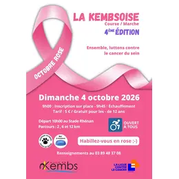 La Kembsoise (octobre rose)