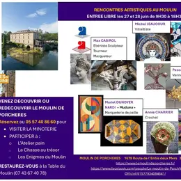 Rencontres artistiques au Moulin