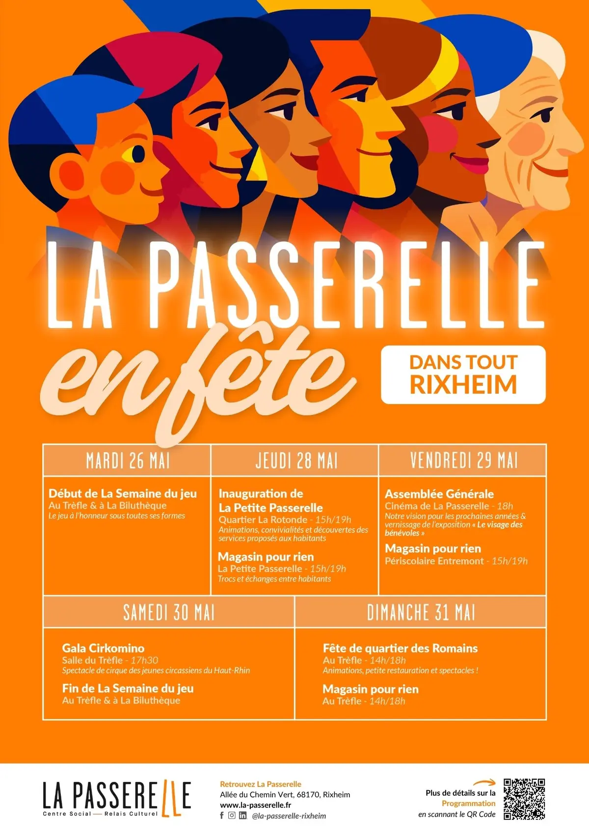 La Passerelle en fête dans tout Rixheim