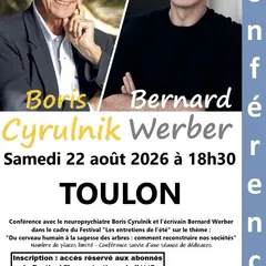 Conférence Boris Cyrulnik - Bernard Werber