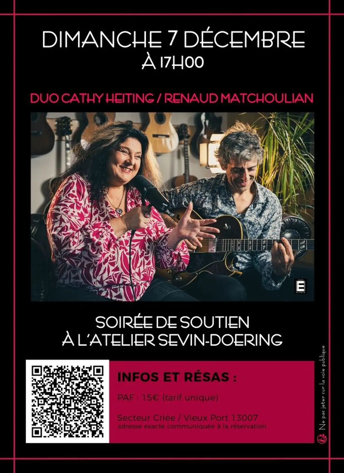 Duo Cathy Heiting / Renaud Matchoulian 