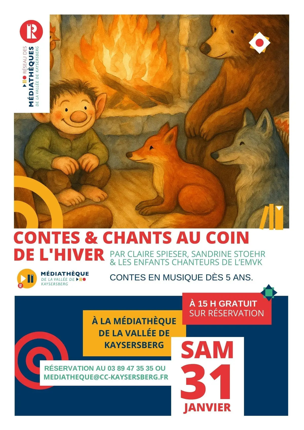  Contes & chants au coin de l'hiver