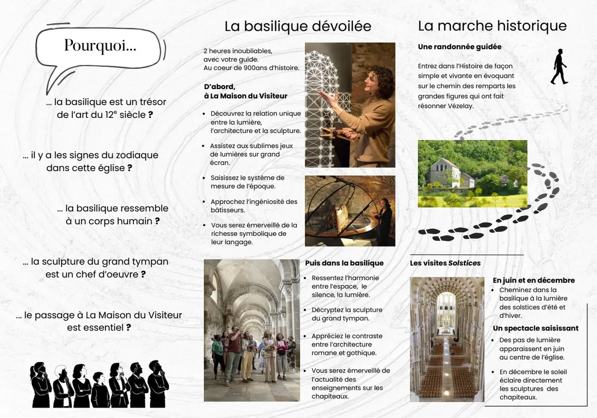 Visite guidée de la Basilique de Vézelay