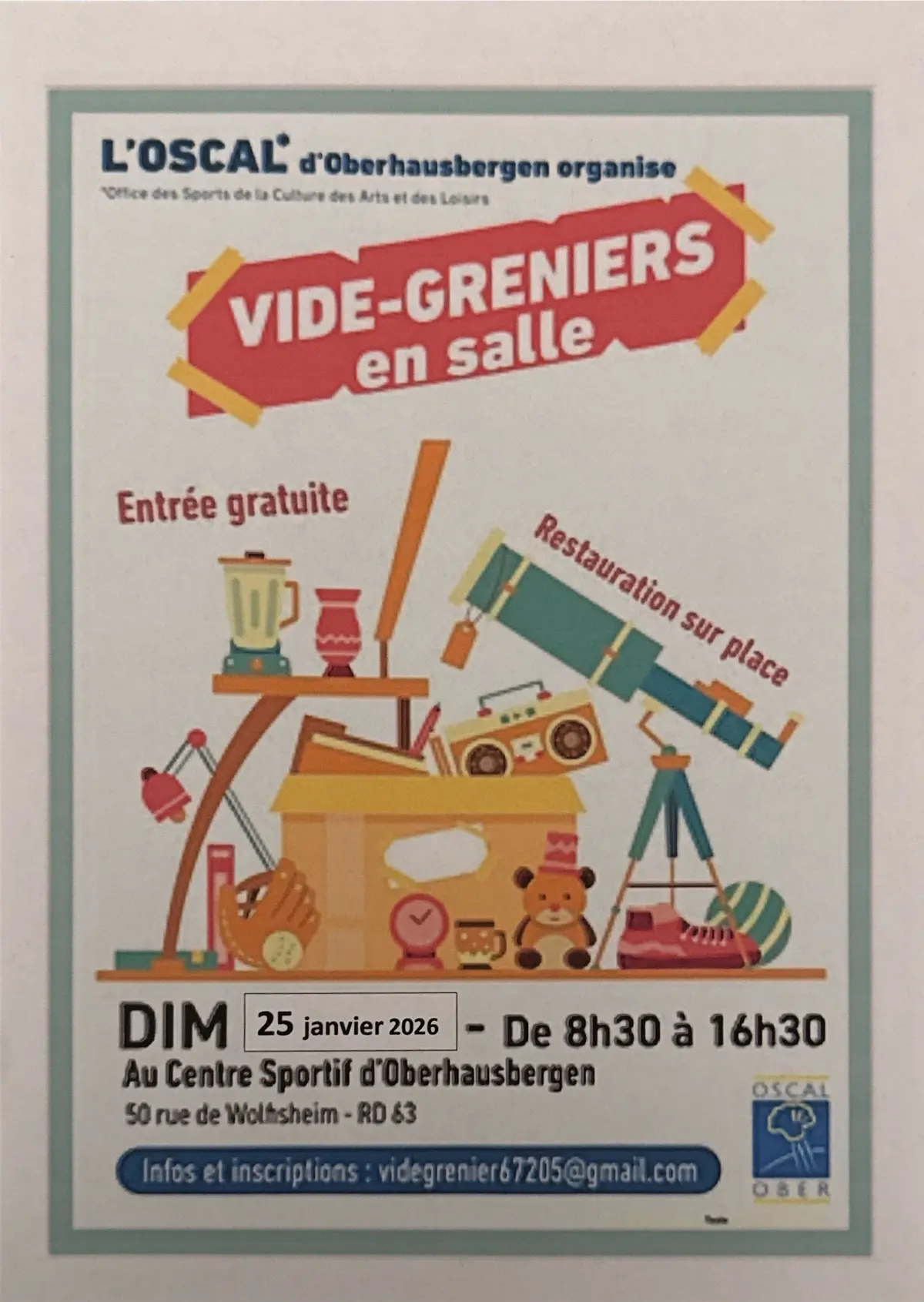 Vide grenier à Oberhausbergen