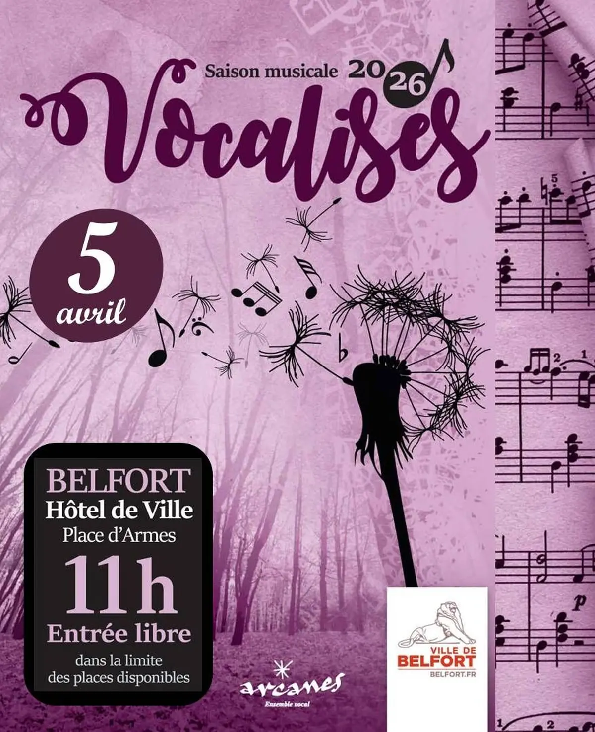 VOCALISES BELFORT- Le salon de Joséphine
