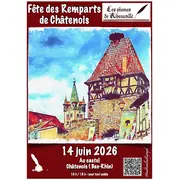 Fête des remparts en calligraphie gothique - Les plumes de Ribeauvillé